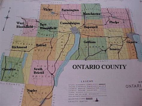 Map Ontario County