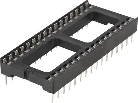 a 32 lc tt ic socket 32 pin double spring contact at reichelt elektronik