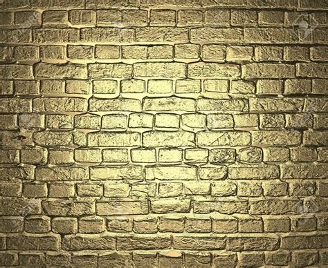 13260015 Gold Background Brick Wall Stock Photo Tony Wideman