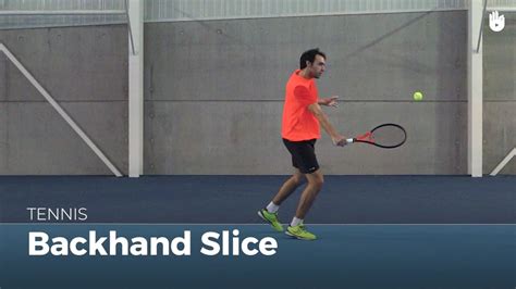 How To Hit A Backhand Slice How To Play Tennis Sikana