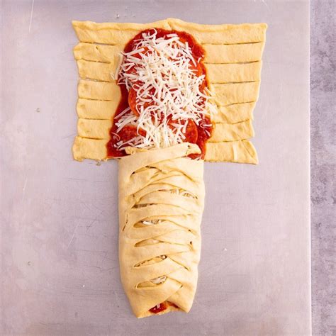 Pepperoni Pizza Braid Cooking Tv Recipes