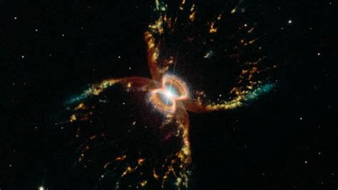 Hubble Enjoyed A Colorful View Of The Southern Crab Nebula To Celebrate