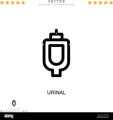 Urinal Icon Simple Element From Digital Disruption Collection Line