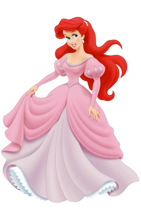 Ariel Pink Dress Ariel Disney Princesas Sirenas
