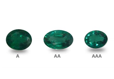 A Buyers Guide To Emerald Qualities Natural Aaa Vs Aa Vs A