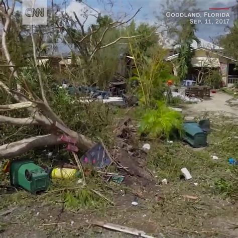 Aerial Video Of Irma Hurricane Damage In Goodland Florida Nea