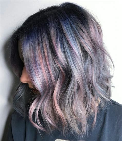 Violet Grey Hair Sunset Hair Permanent Hair Color Purple Hair