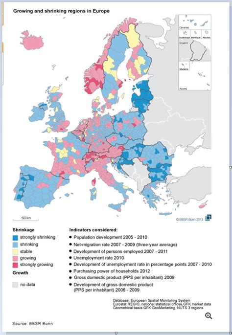 Europe And Its Urban Development 1970 To 2020