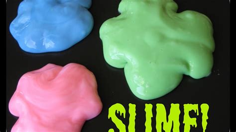 Diy How To Make Slime With Toothpaste Cornstarch And Water Youtube