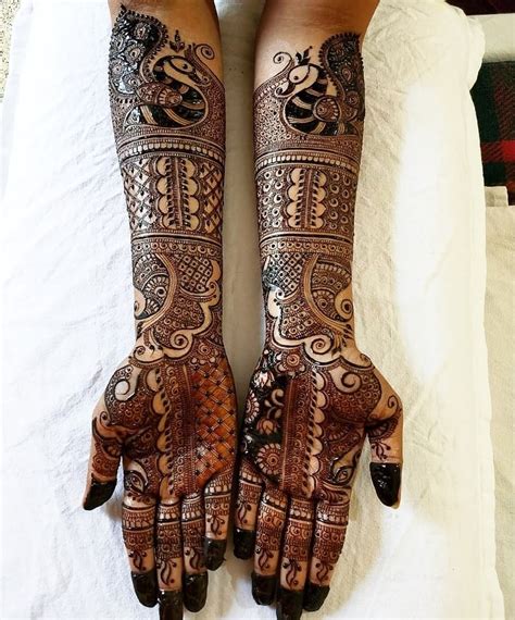 Full Hand Dulhan Bridal Mehendi Design