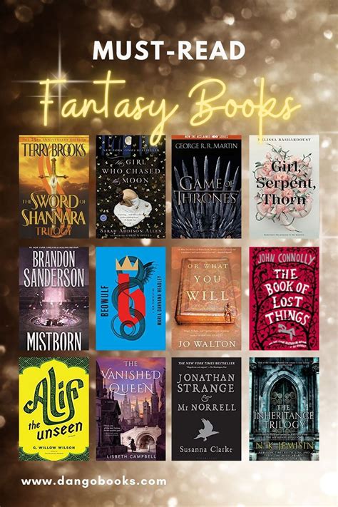 21 Of The Best Fantasy Books Everyone Should Read Right Now Artofit