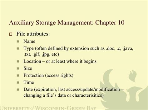 Ppt Auxiliary Storage Management Chapter 10 Powerpoint Presentation
