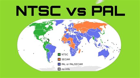 NTSC VS PAL VS SECAM in tamil - YouTube