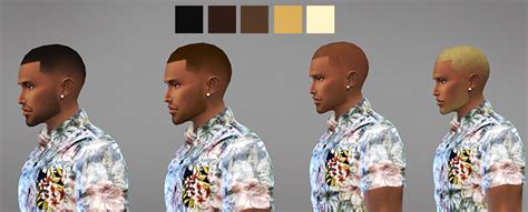 My Sims 4 Blog Infisim Fade Hair For Males
