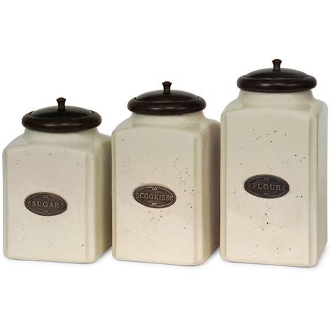 Ceramic Canister Set Kitchen Canisters And Jars Food Canisters