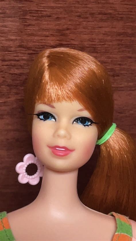Minty Vintage Talking Stacey Red Hair Titian Mod Barbie Doll Stacie