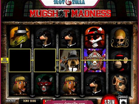 mugshot madness slot machine game play