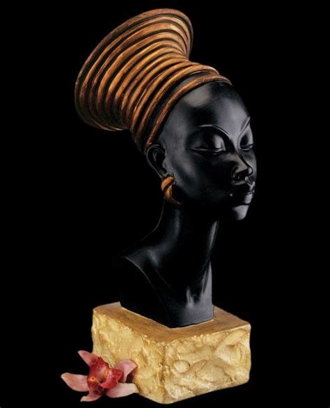 Nubian Queen Kandake Candace Sculpture Bust Nubian Queen Nubian African Art