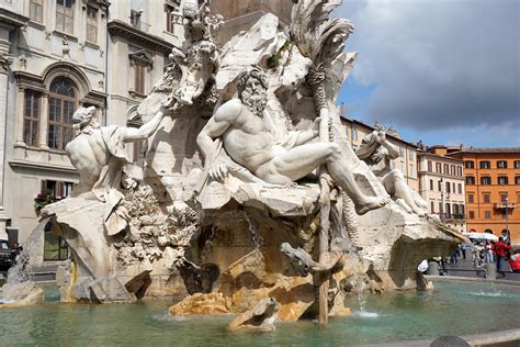 Top collection fontana dei quattro fiumi. File:Fontana dei Quattro Fiumi Piazza Navona Rome 04 2016 ...