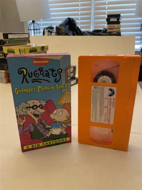 RUGRATS GRANDPAS Favorite Stories VHS 1997 Nickelodeon RARE OOP