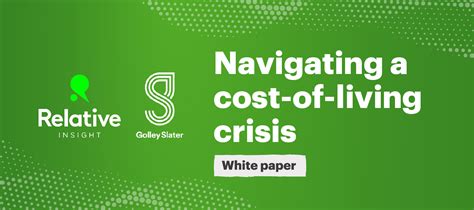 Navigating A Cost Of Living Crisis