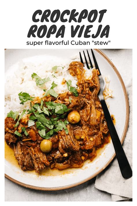 Slow Cooker Ropa Vieja Our Salty Kitchen