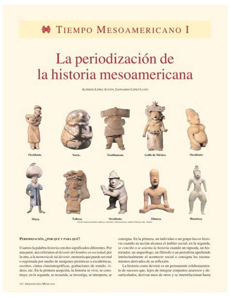 La Periodización De La Historia Mesoamericana Mesoweb