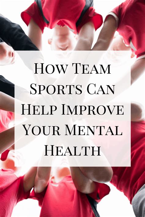 How Team Sports Can Help Improve Your Mental Health Erins Inside Job