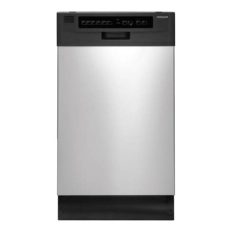 Frigidaire 18 In Front Control Dishwasher In Stainless Steel With