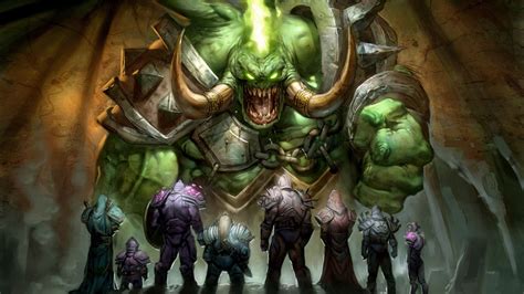Download Pit Lord Battle Warrior Demon Fantasy Video Game World Of Warcraft Fantasy Warrior Hd