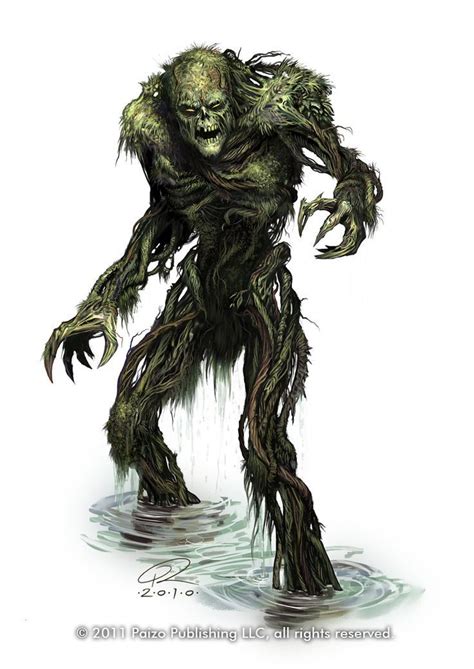 swamp zombie bestiaire