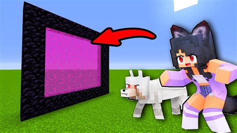 How To Make A Portal To The Aphmau Werewolf Dimension In Minecraft