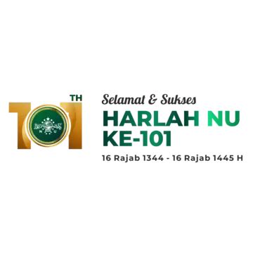 Logotipo Oficial Por Los 101 Años De Harlah Nu 2023 Nahdlatul Ulama