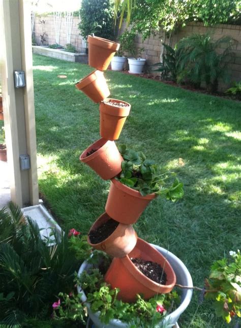 Topsy Turvy Pots Grow Vertically Pot Garden Planter Pots