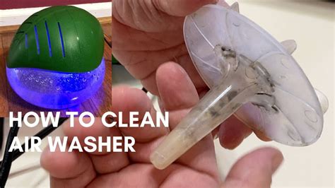 How To Clean Ecogecko Green Leaf Air Washer And Revitalizer Youtube