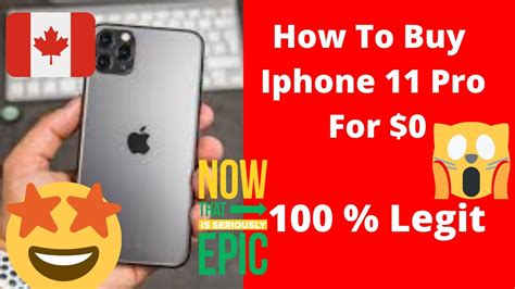 Get the best iphone 11 pro max deals and plans without the tie in of a contract. How To Get A $0 Iphone 11 Pro In Canada | How to Get a ...