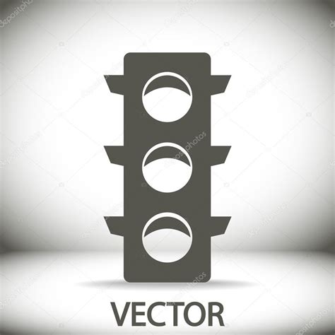 Traffic Lights Icon Stock Vector By Best D