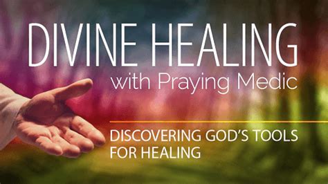 Divine Healing Class Registration Praying Medic