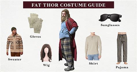 How To Dress Like Fat Thor Costume From Endgame Desert Chica Tyello Com