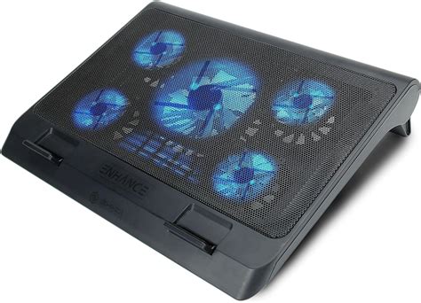 Enhance Gaming Laptop Cooling Pad Stand With Led Cooler