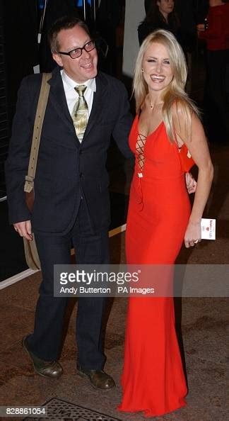 Comedian Vic Reeves With His Wife Model Nancy Sorrell Arrive For News Photo Getty Images