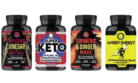 Acv Beetroot Super Keto Turmeric Ginger Angry Energy Supplement Set Groupon