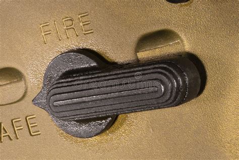 Safety Lever On An Ar 15 Stock Photo Image Of Black 133893472