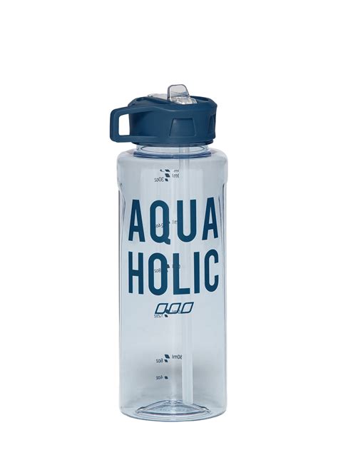 Aquaholic Water Bottle Arctic Blue Lorna Jane Usa