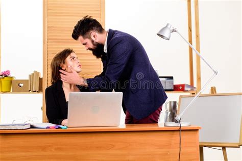 Forming Close Bonds With Workmate Workplace Affair Boss And Secretary Having Sweet Affair