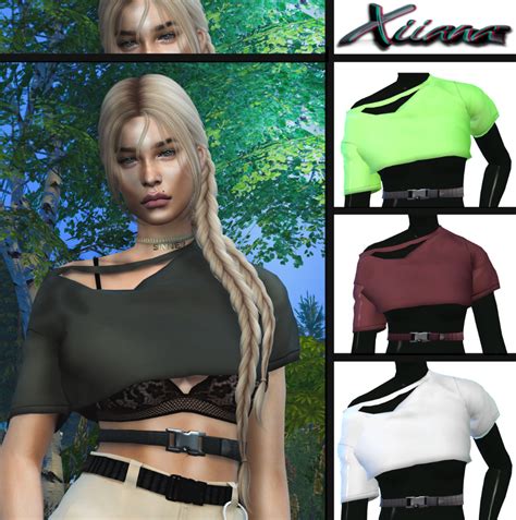 Xiiana In 2020 Sims 4 Black Hair Apocalypse Clothing Sims 4 Clothing