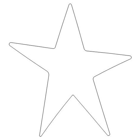 Printable Primitive Star Pattern