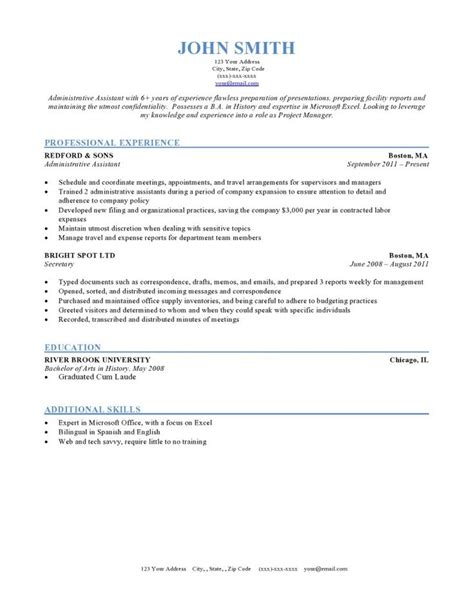 Resume Formats Jobscan Resume Template Examples Free Professional