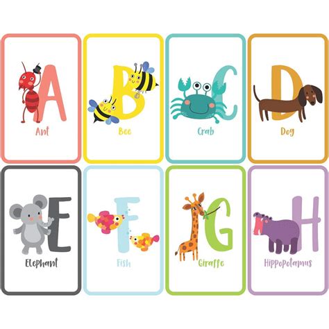 Check spelling or type a new query. Alphabet Cards For Kids - Letter