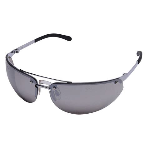 safety glasses silver mirror pk 12 1fyy9 ebay